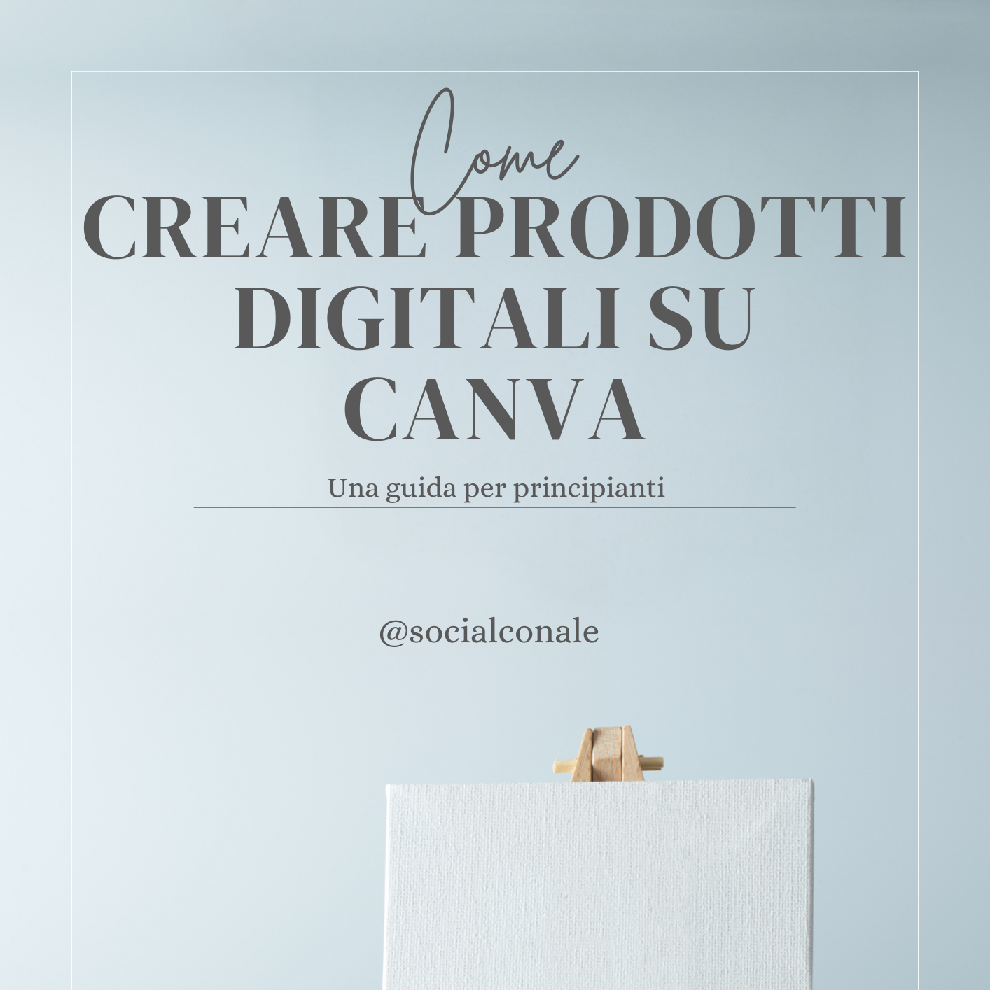 Guida "Come creare prodotti digitali su Canva" PLR