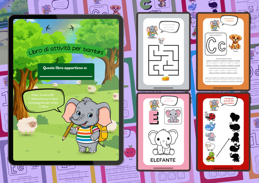 🎁 Scarica 3 Pagine Gratuite dal Mio Libro di Attività Educative!